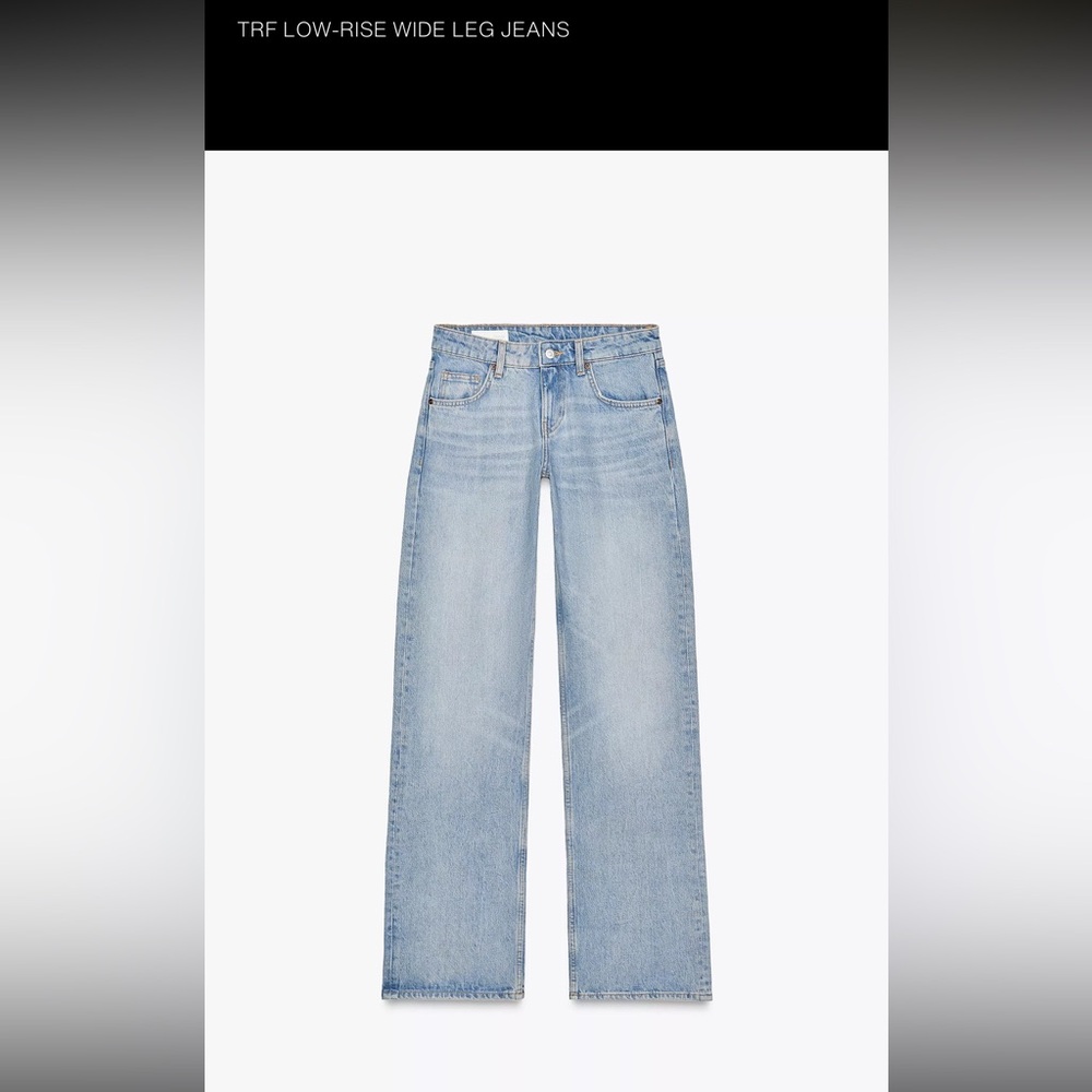 Zara Light Blue Denim Jeans